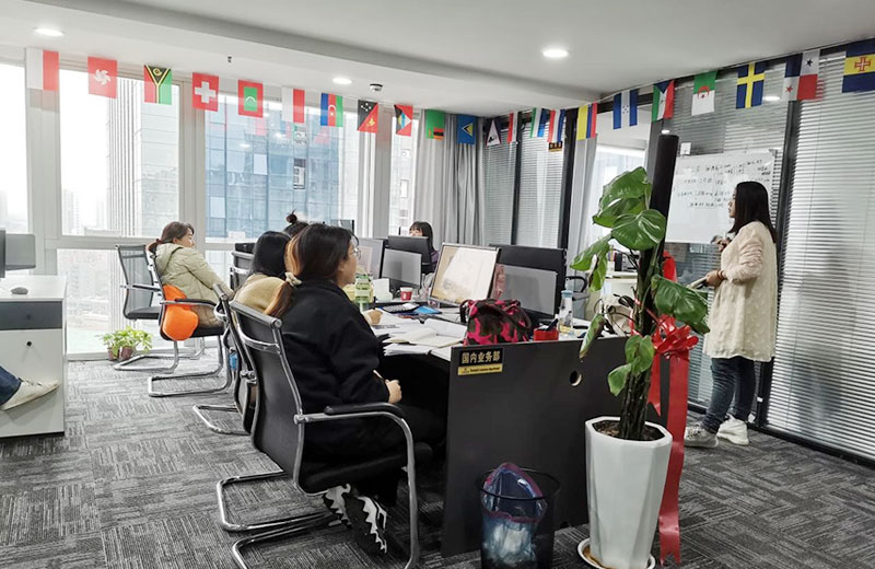 陜西中拓內貿部產品知識培訓